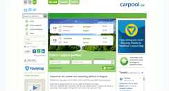 Desktop Screenshot of carpool.be